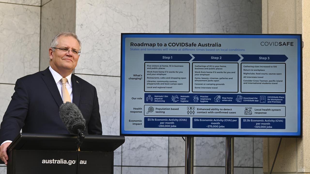 Kế hoạch 3 giai đoạn được Thủ tướng Úc đưa ra nhằm phục hồi nền kinh tế